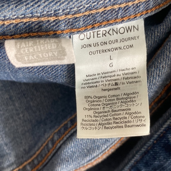 Outerknown Denim Trucker Jacket - Picture 3 of 4